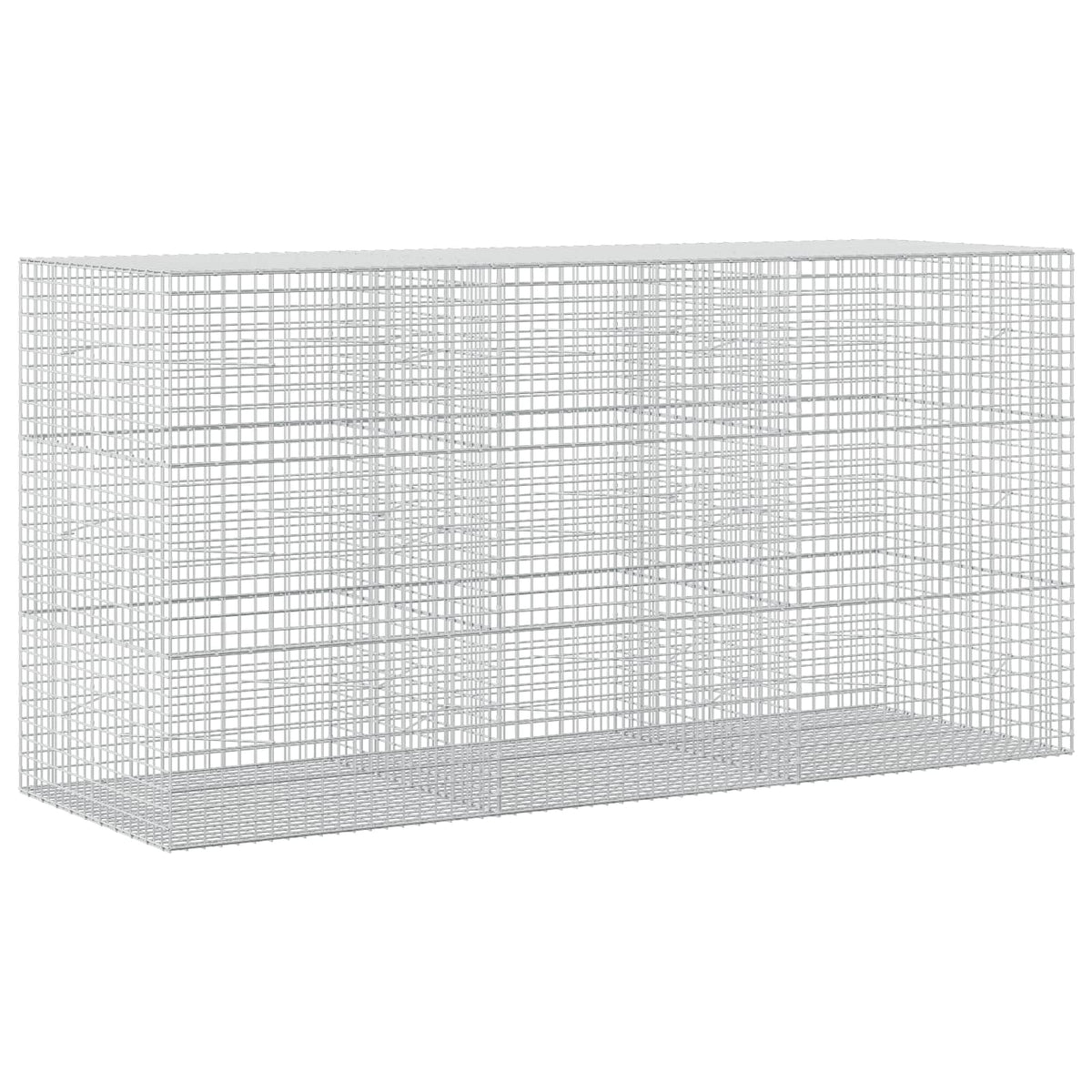 Γκαμπιόν με Σύρμα 3,5 mm και Πλέγμα 5x5 cm 300x100x150 εκ - Pakobazaar