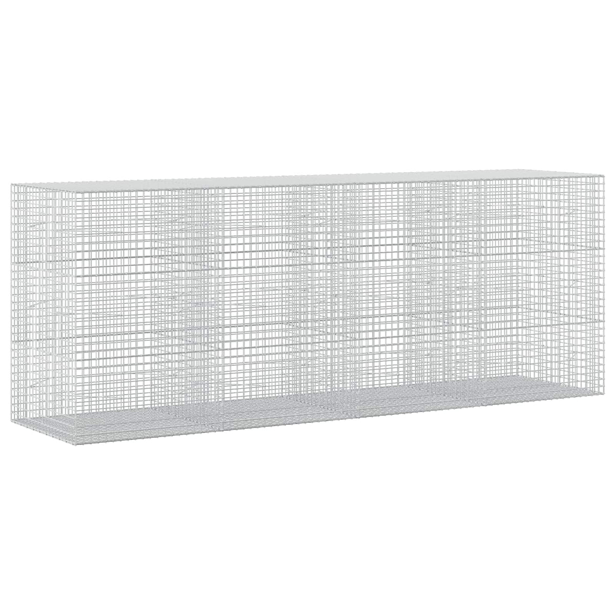 Γκαμπιόν με Σύρμα 3,5 mm και Πλέγμα 5x5 cm 400x100x150 εκ. - Pakobazaar
