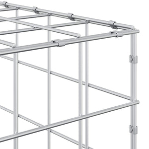 Γκαμπιόν με Σύρμα 3,5 mm και Πλέγμα 5x5 cm 450x100x150 εκ. - Pakobazaar