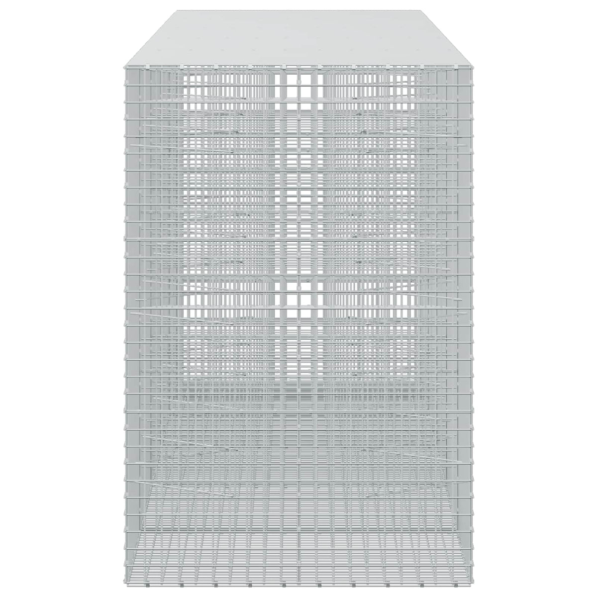 Γκαμπιόν με Σύρμα 3,5 mm και Πλέγμα 5x5 cm 500x100x150 εκ. - Pakobazaar