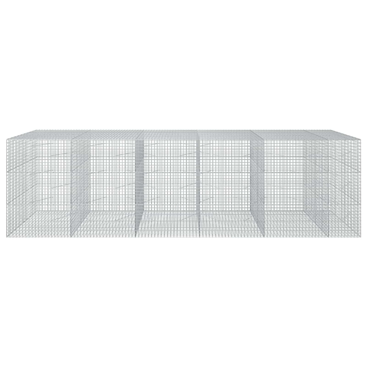Γκαμπιόν με Σύρμα 3,5 mm και Πλέγμα 5x5 cm 550x100x150 εκ.