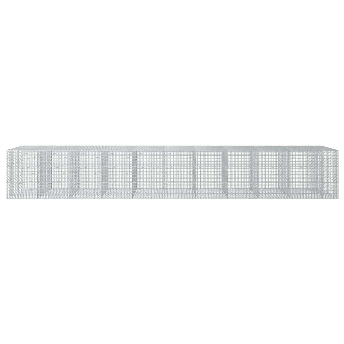 Γκαμπιόν με Σύρμα 3,5 mm και Πλέγμα 5x5 cm 1050x100x150 εκ