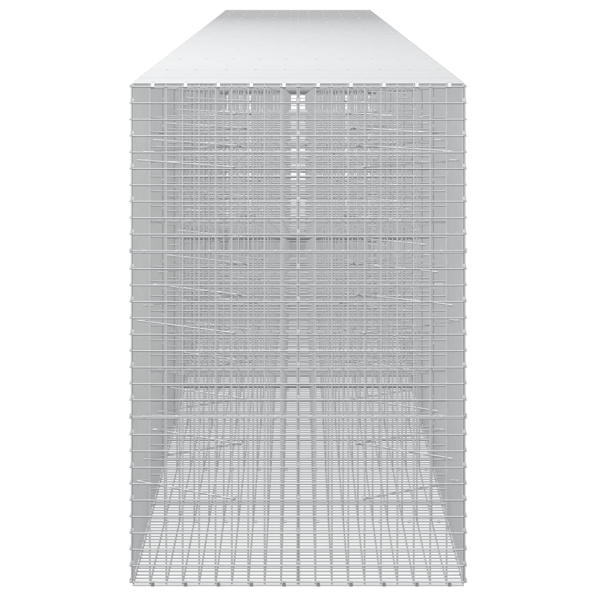 Γκαμπιόν με Σύρμα 3,5 mm και Πλέγμα 5x5 cm 1150x100x150 εκ. - Pakobazaar