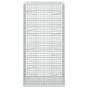 Γκαμπιόν με Σύρμα 3,5 mm και Πλέγμα 5x5 cm 100x100x200 εκ - Pakobazaar