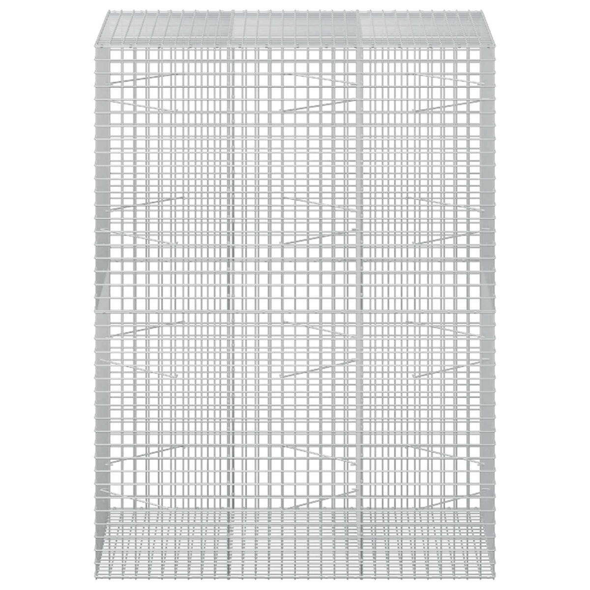 Γκαμπιόν με Σύρμα 3,5 mm και Πλέγμα 5x5 cm 150x100x200 εκ.