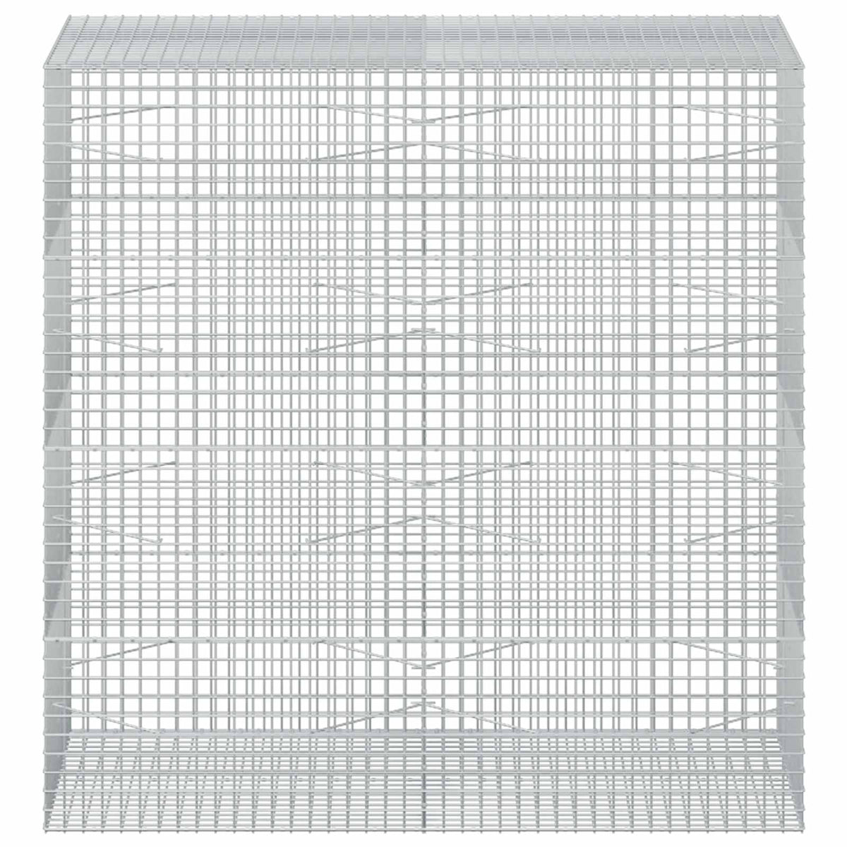 Γκαμπιόν με Σύρμα 3,5 mm και Πλέγμα 5x5 cm 200x100x200 εκ - Pakobazaar