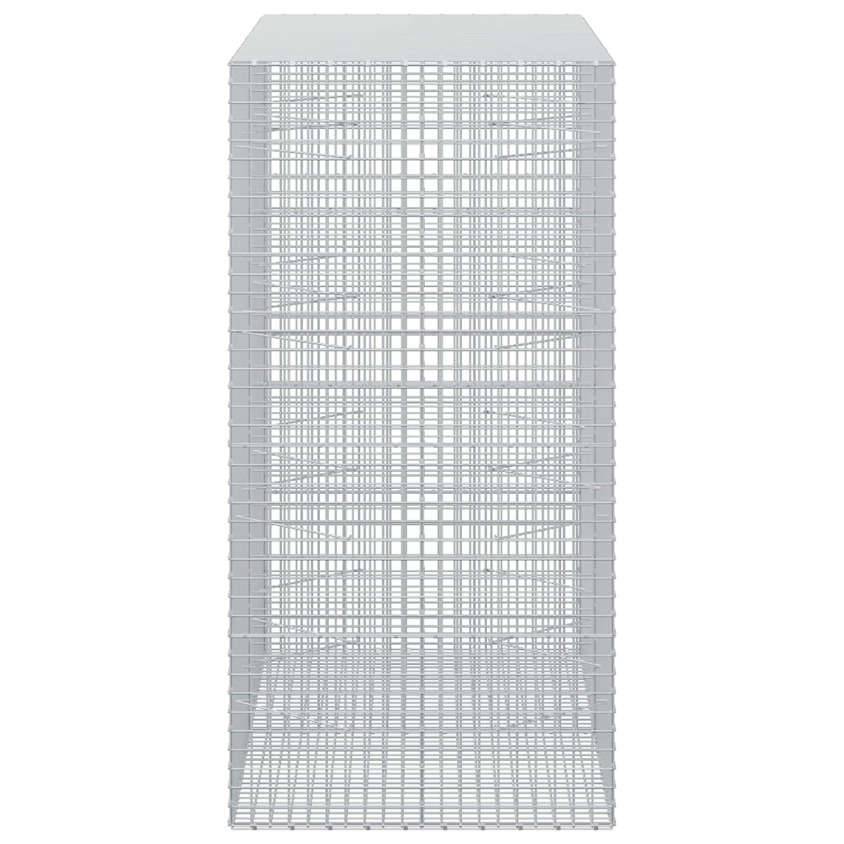 Γκαμπιόν με Σύρμα 3,5 mm και Πλέγμα 5x5 cm 200x100x200 εκ - Pakobazaar