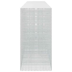 Γκαμπιόν με Σύρμα 3,5 mm και Πλέγμα 5x5 cm 800x100x200 εκ - Pakobazaar