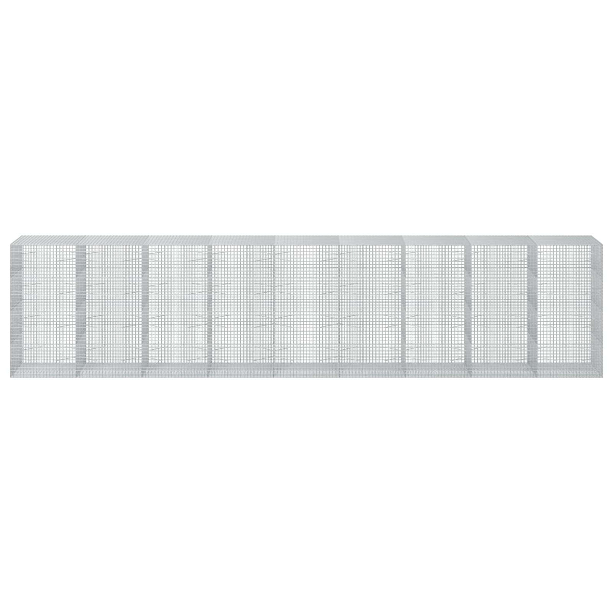 Γκαμπιόν με Σύρμα 3,5 mm και Πλέγμα 5x5 cm 900x100x200 εκ - Pakobazaar