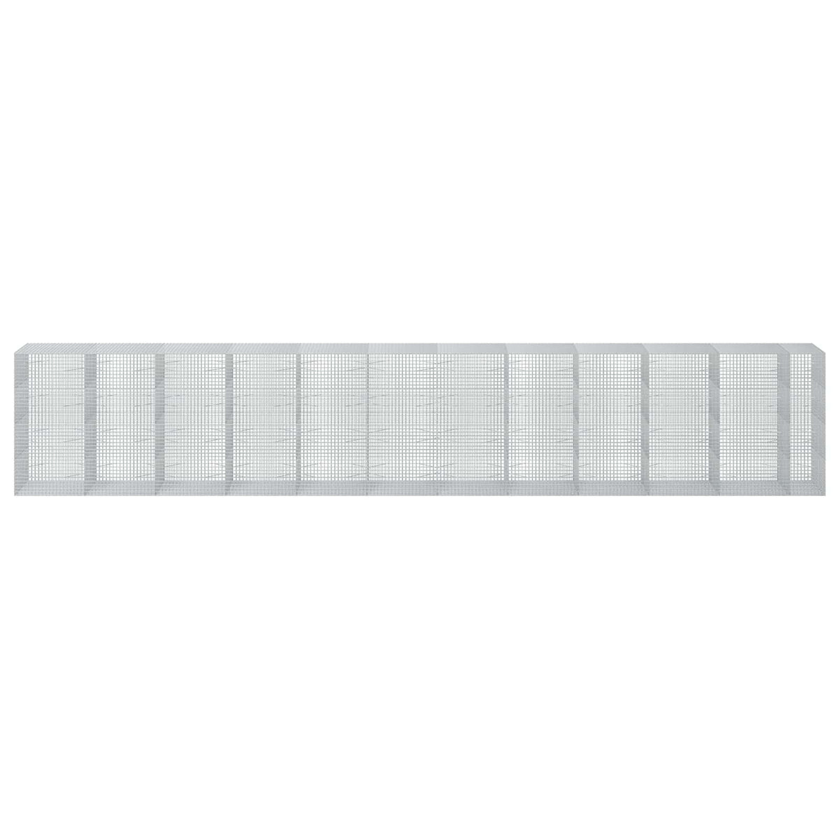 Γκαμπιόν με Σύρμα 3,5 mm και Πλέγμα 5x5 cm 1150x100x200 εκ