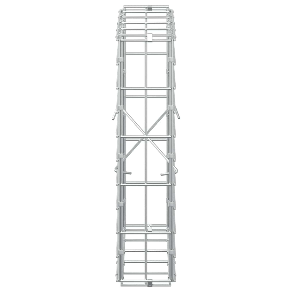 Γκαμπιόν με σύρμα 3,5 mm και πλέγμα 5x10 cm 50x10x50 εκ - Pakobazaar