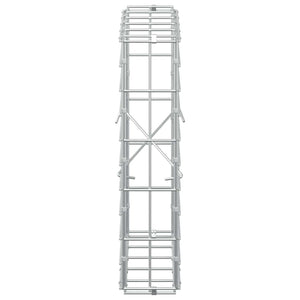 Γκαμπιόν με σύρμα 3,5 mm και πλέγμα 5x10 cm 50x10x50 εκ - Pakobazaar