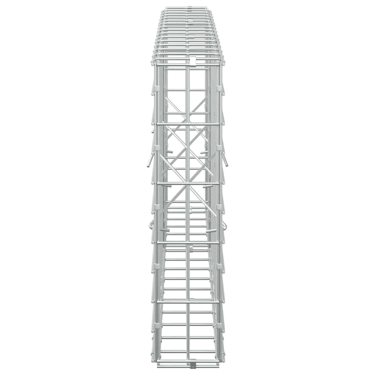 Γκαμπιόν με σύρμα 3,5 mm και πλέγμα 5x10 cm 150x10x50 εκ - Pakobazaar