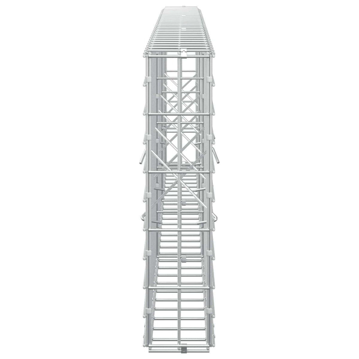 Γκαμπιόν με σύρμα 3,5 mm και πλέγμα 5x10 cm 300x10x50 εκ - Pakobazaar