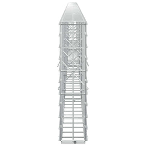 Γκαμπιόν με σύρμα 3,5 mm και πλέγμα 5x10 cm 550x10x50 εκ - Pakobazaar