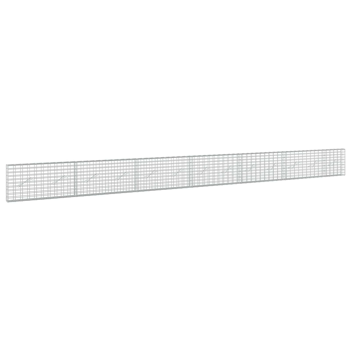 Γκαμπιόν με σύρμα 3,5 mm και πλέγμα 5x10 cm 650x10x50 εκ