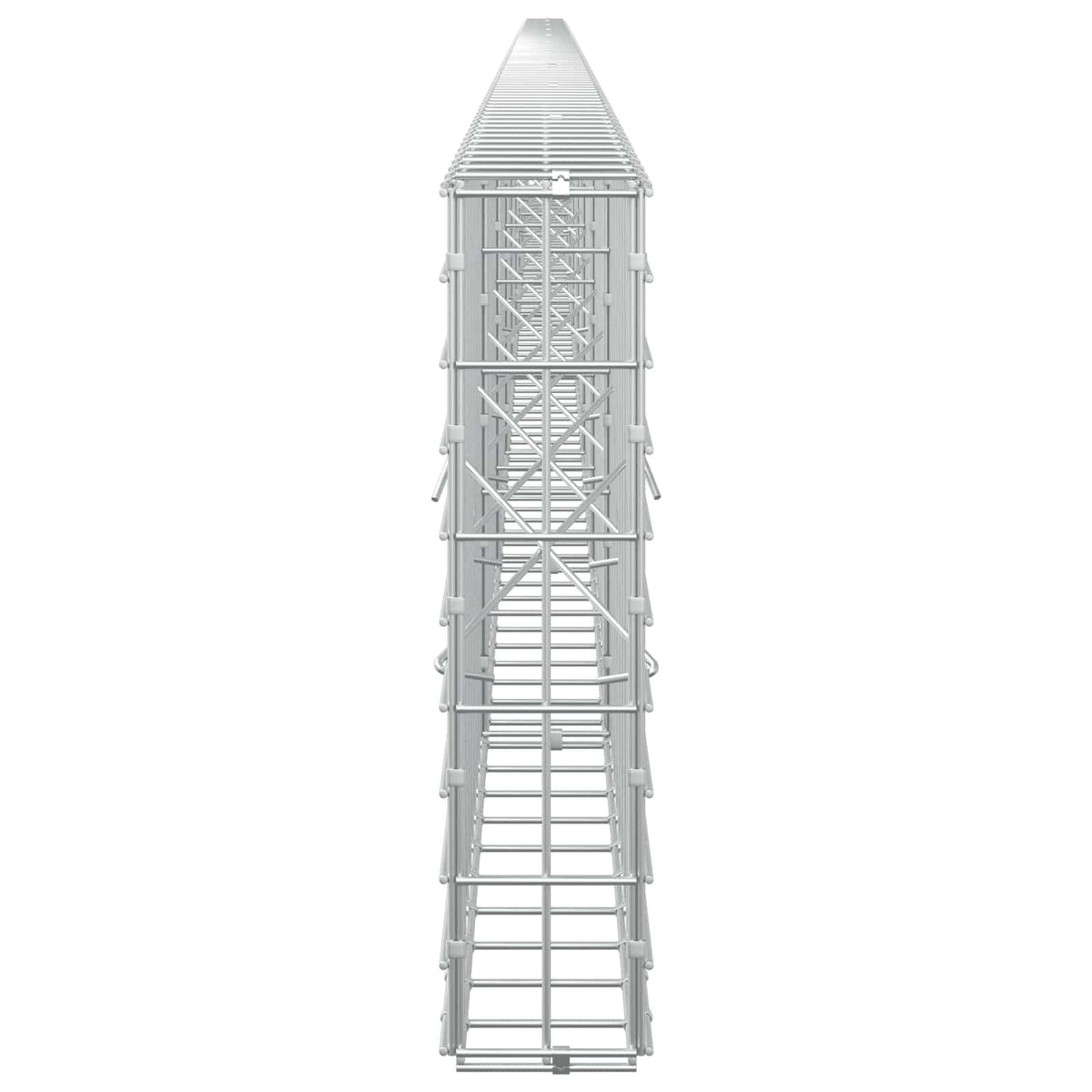 Γκαμπιόν με σύρμα 3,5 mm και πλέγμα 5x10 cm 950x10x50 εκ - Pakobazaar