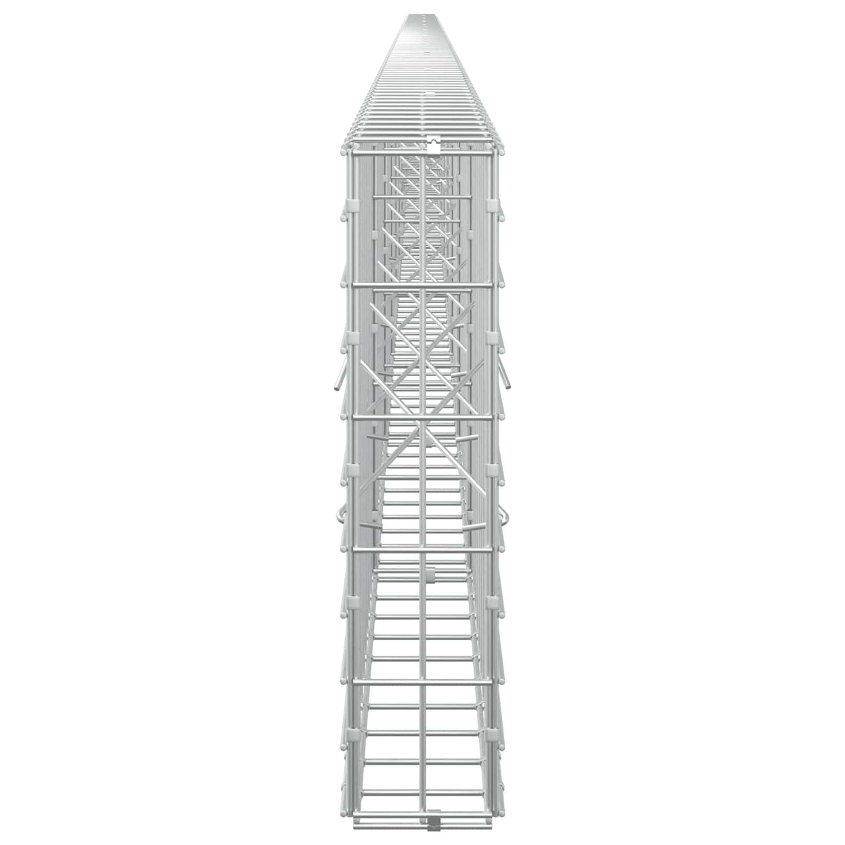 Γκαμπιόν με σύρμα 3,5 mm και πλέγμα 5x10 cm 1050x10x50 εκ - Pakobazaar