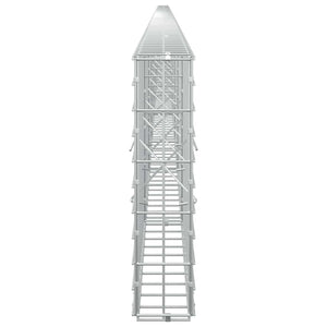 Γκαμπιόν με σύρμα 3,5 mm και πλέγμα 5x10 cm 1050x10x50 εκ - Pakobazaar