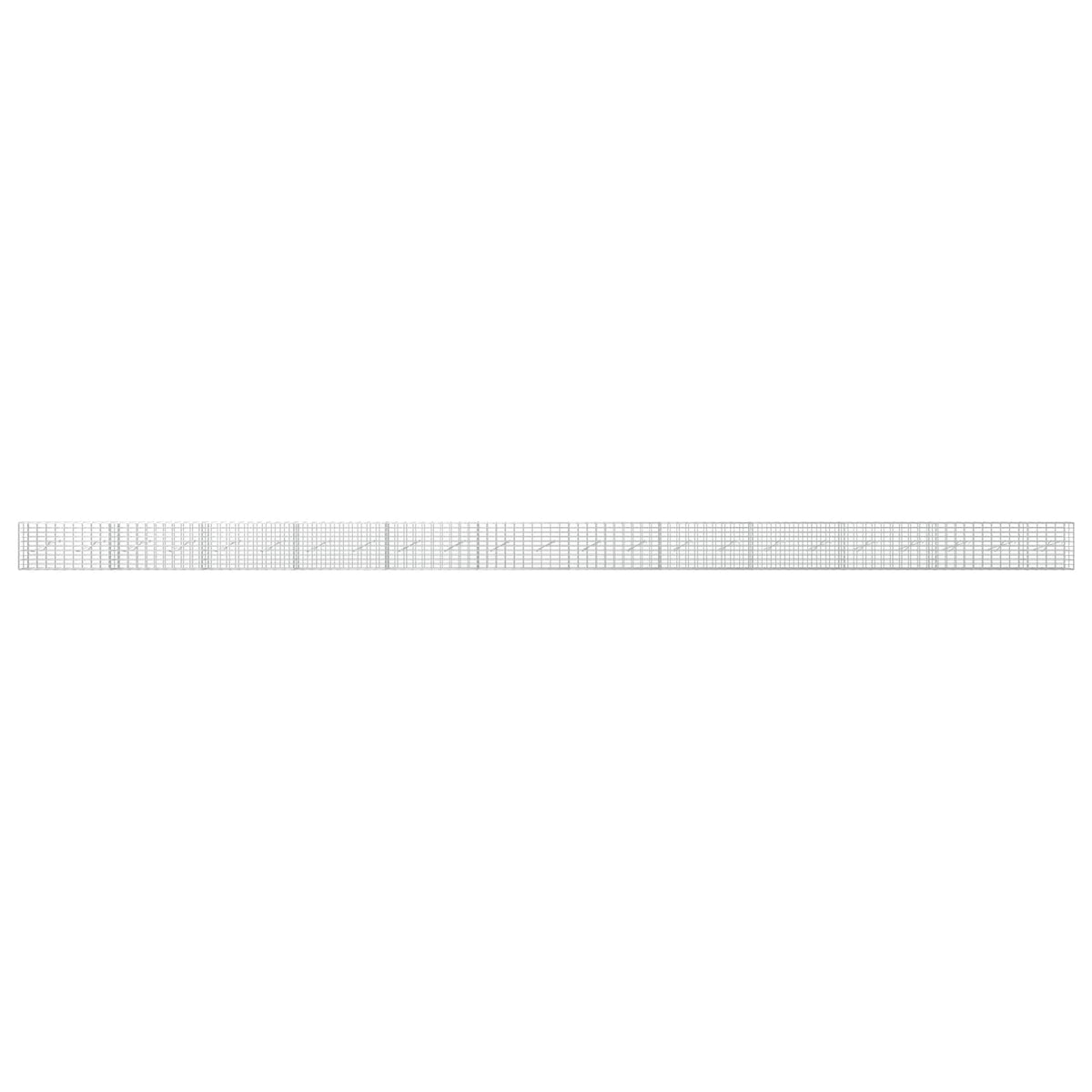 Γκαμπιόν με σύρμα 3,5 mm και πλέγμα 5x10 cm 1150x10x50 εκ - Pakobazaar