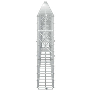 Γκαμπιόν με σύρμα 3,5 mm και πλέγμα 5x10 cm 1200x10x50 εκ - Pakobazaar