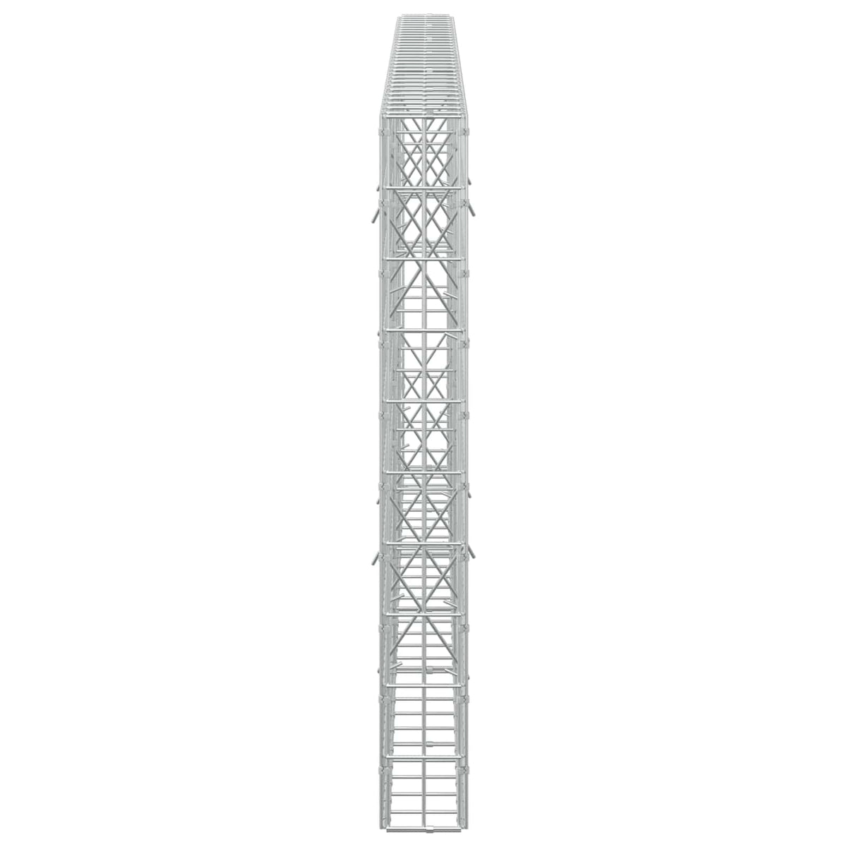 Γκαμπιόν με σύρμα 3,5 mm και πλέγμα 5x10 cm 300x10x100 εκ - Pakobazaar