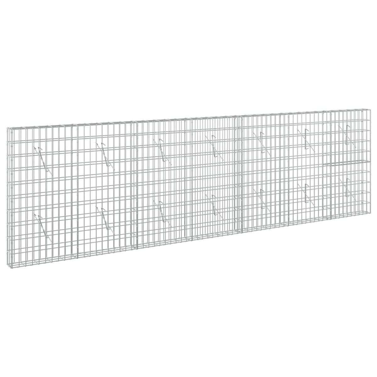 Γκαμπιόν με σύρμα 3,5 mm και πλέγμα 5x10 cm 350x10x100 εκ