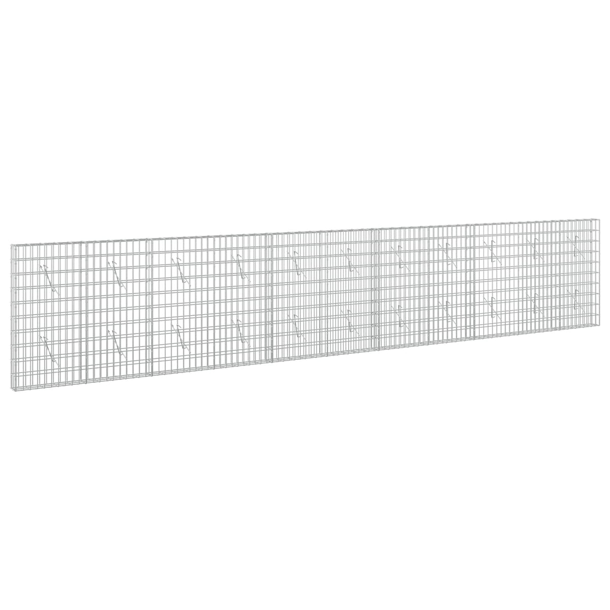 Γκαμπιόν με σύρμα 3,5 mm και πλέγμα 5x10 cm 550x10x100 εκ