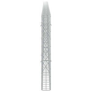 Γκαμπιόν με σύρμα 3,5 mm και πλέγμα 5x10 cm 650x10x100 εκ - Pakobazaar