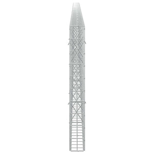 Γκαμπιόν με σύρμα 3,5 mm και πλέγμα 5x10 cm 750x10x100 εκ - Pakobazaar