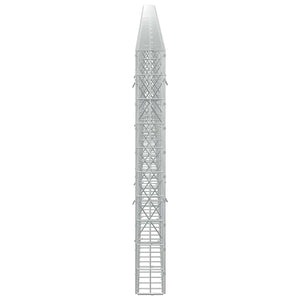 Γκαμπιόν με σύρμα 3,5 mm και πλέγμα 5x10 cm 800x10x100 εκ - Pakobazaar