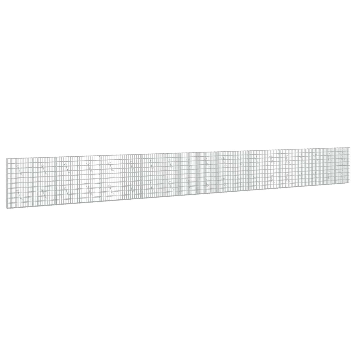 Γκαμπιόν με σύρμα 3,5 mm και πλέγμα 5x10 cm 950x10x100 εκ. - Pakobazaar