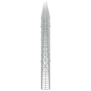 Γκαμπιόν με σύρμα 3,5 mm και πλέγμα 5x10 cm 950x10x100 εκ. - Pakobazaar