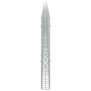 Γκαμπιόν με σύρμα 3,5 mm και πλέγμα 5x10 cm 1000x10x100 εκ. - Pakobazaar