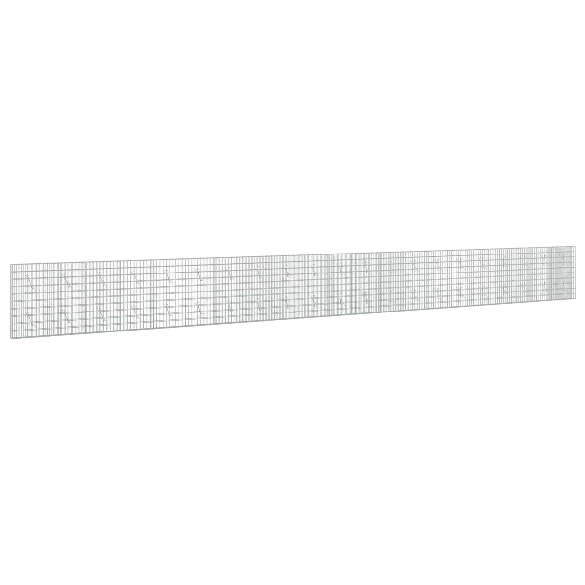 Γκαμπιόν με σύρμα 3,5 mm και πλέγμα 5x10 cm 1050x10x100 εκ.