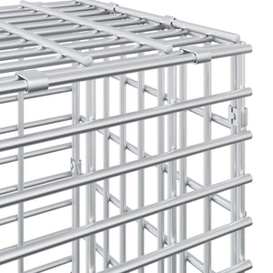 Γκαμπιόν με σύρμα 3,5 mm και πλέγμα 5x10 cm 50x10x150 εκ. - Pakobazaar