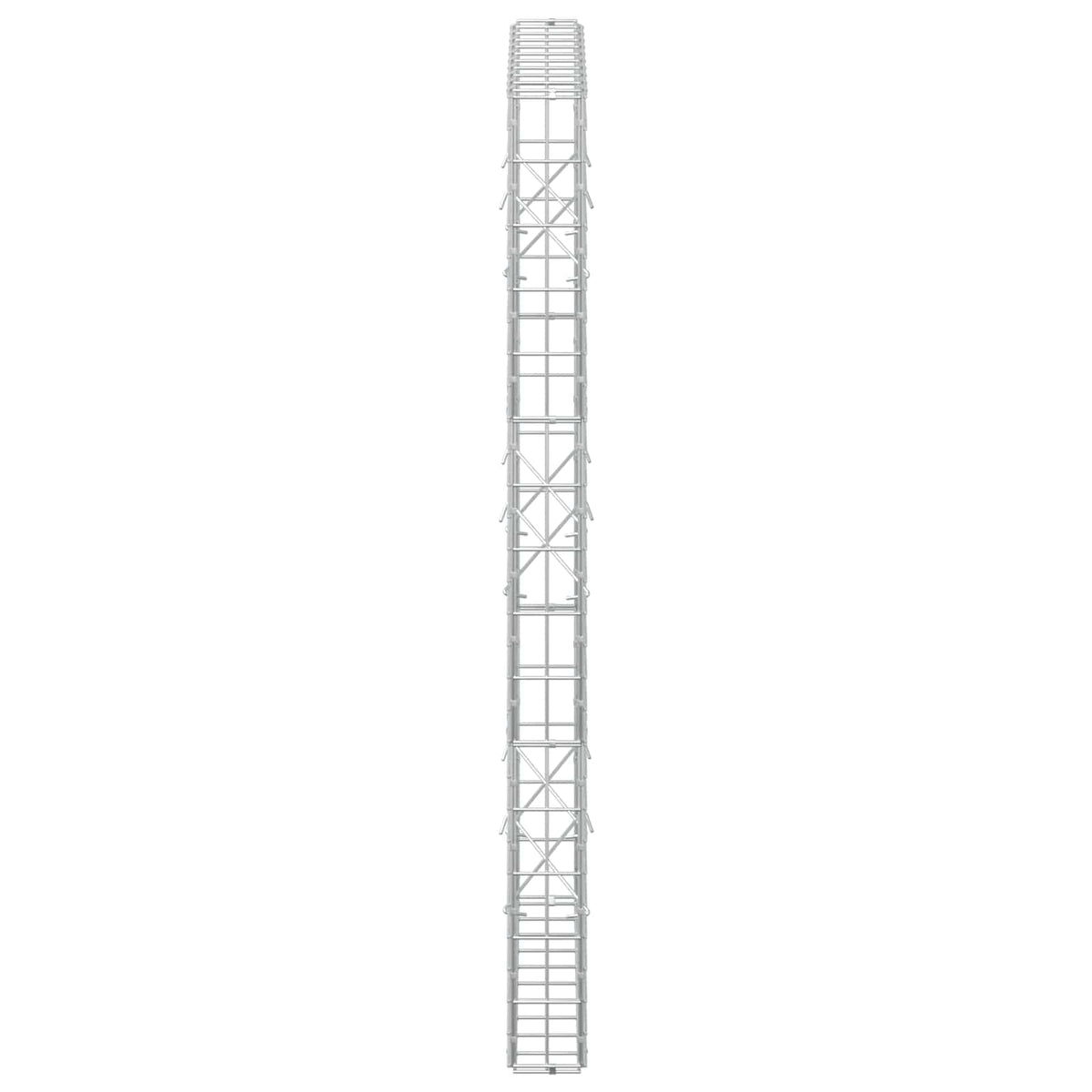 Γκαμπιόν με σύρμα 3,5 mm και πλέγμα 5x10 cm 100x10x150 εκ - Pakobazaar