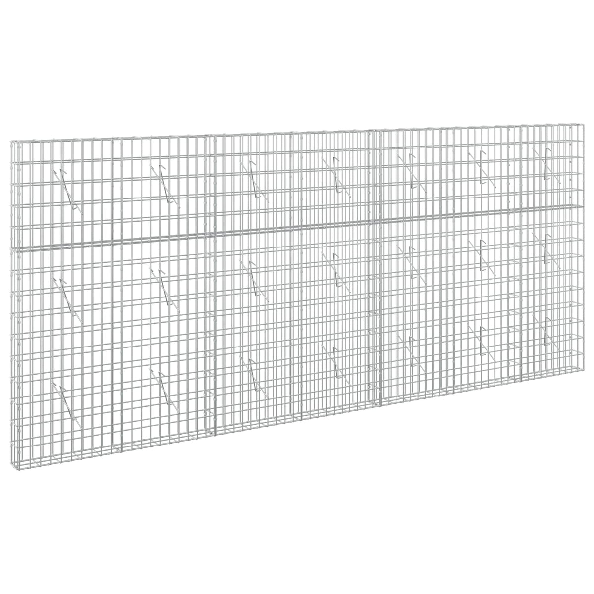 Γκαμπιόν με σύρμα 3,5 mm και πλέγμα 5x10 cm 350x10x150 εκ - Pakobazaar