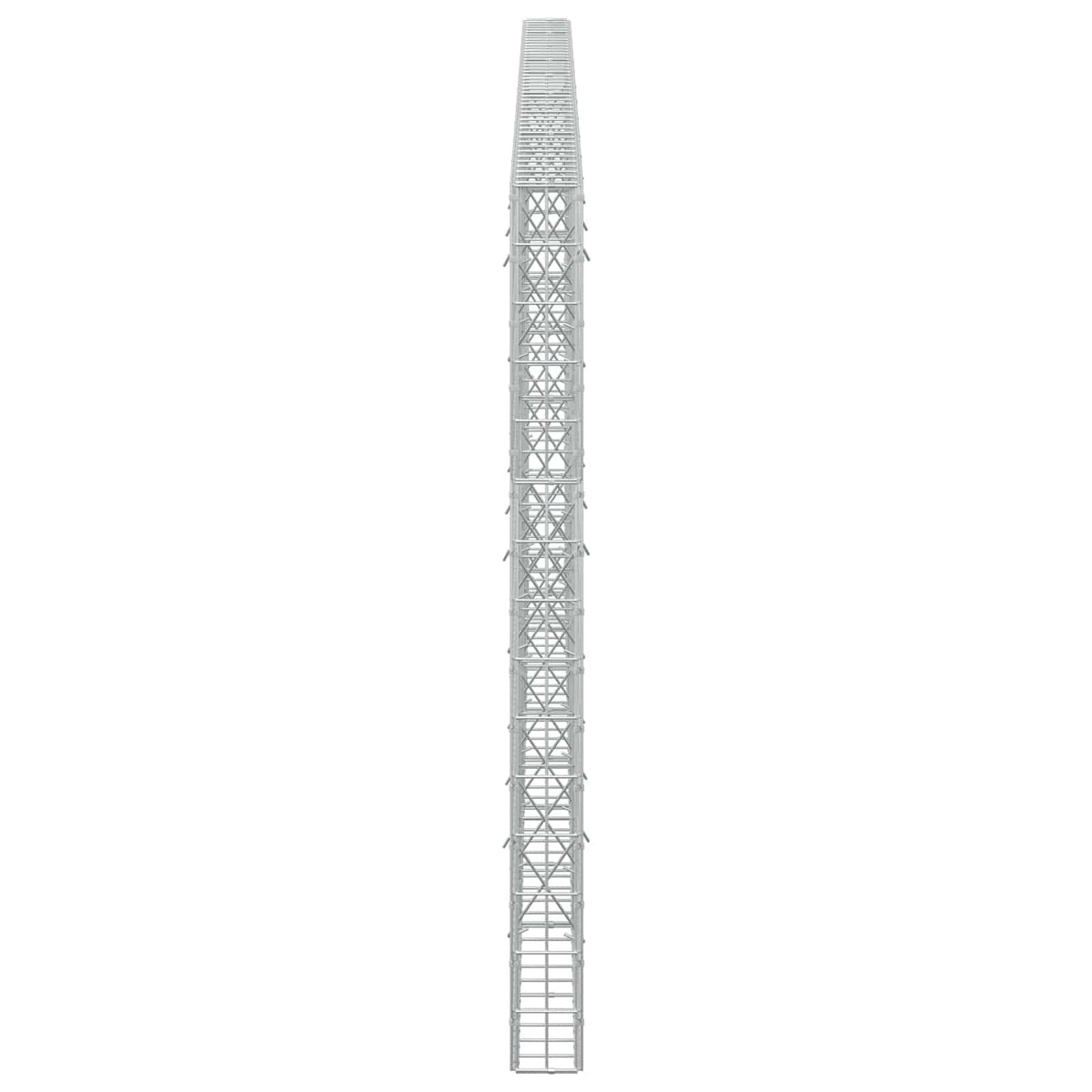 Γκαμπιόν με σύρμα 3,5 mm και πλέγμα 5x10 cm 450x10x150 εκ