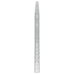 Γκαμπιόν με σύρμα 3,5 mm και πλέγμα 5x10 cm 650x10x150 εκ - Pakobazaar