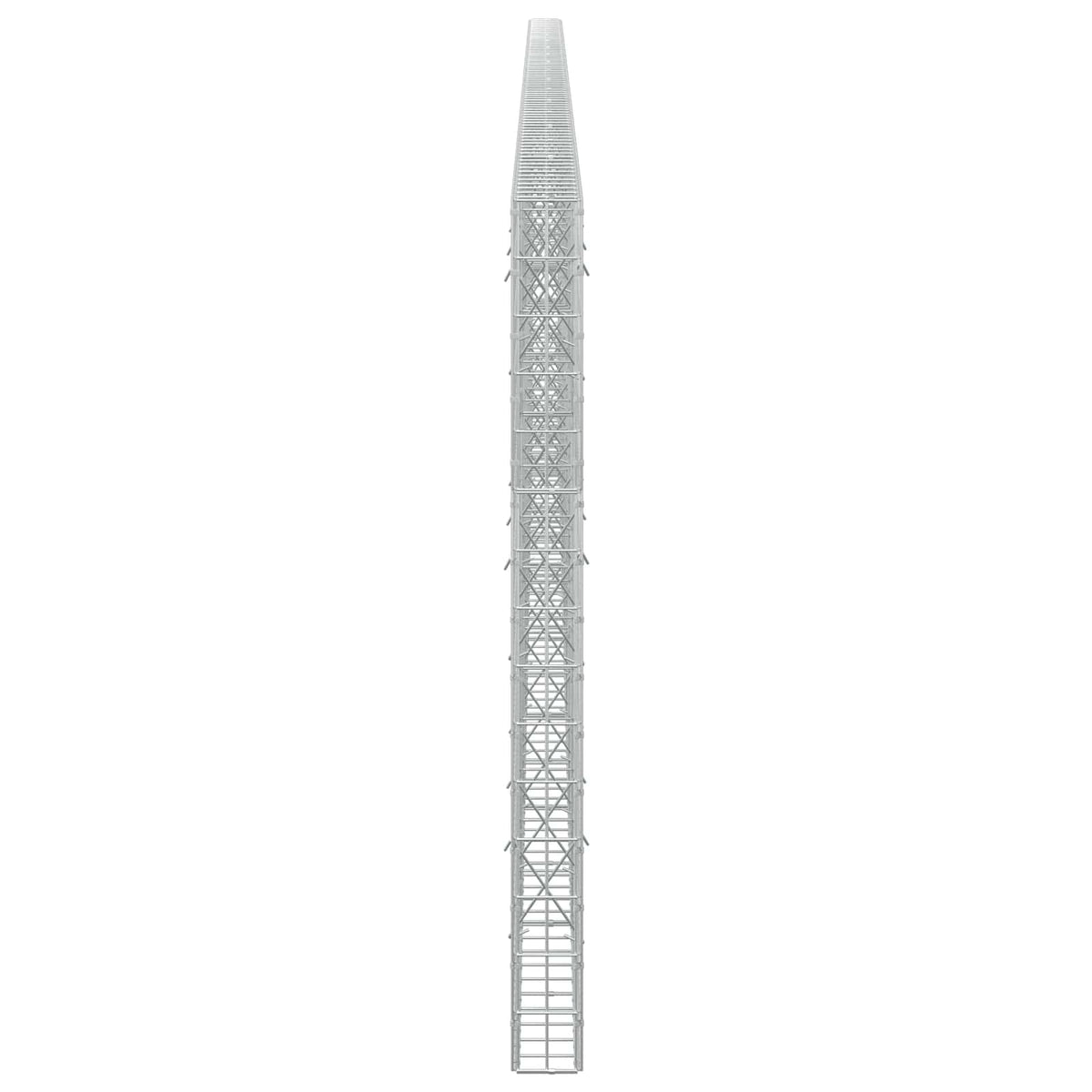 Γκαμπιόν με σύρμα 3,5 mm και πλέγμα 5x10 cm 850x10x150 εκ