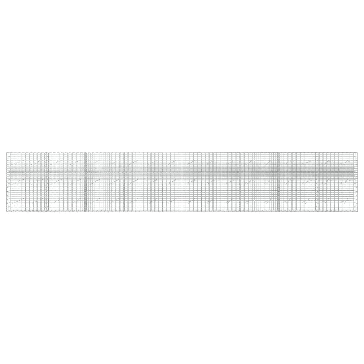 Γκαμπιόν με σύρμα 3,5 mm και πλέγμα 5x10 cm 900x10x150 εκ