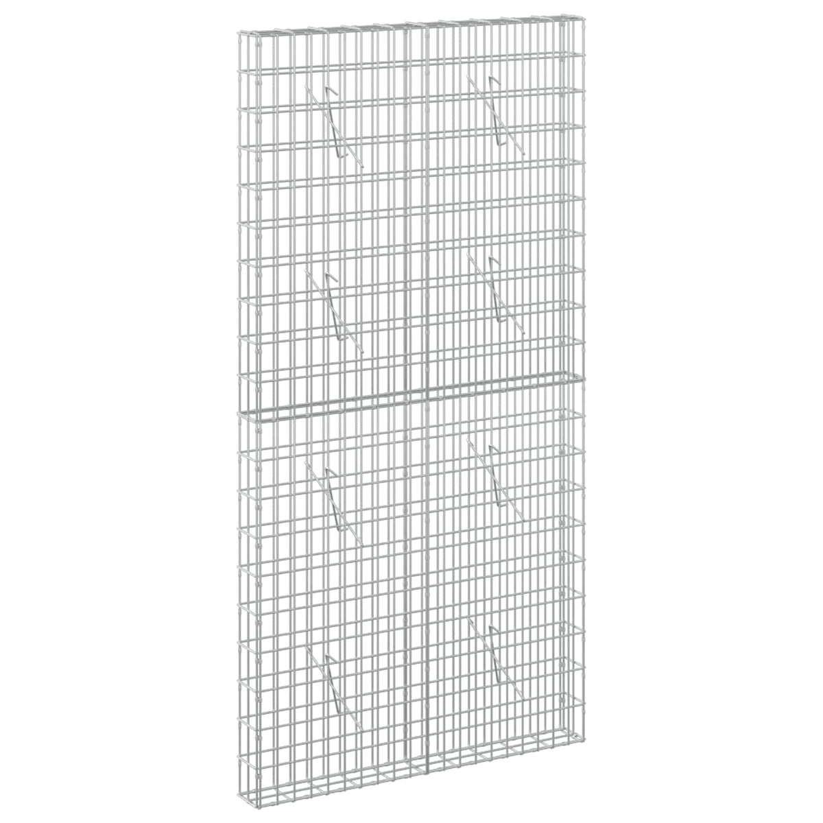 Γκαμπιόν με σύρμα 3,5 mm και πλέγμα 5x10 cm 100x10x200 εκ - Pakobazaar