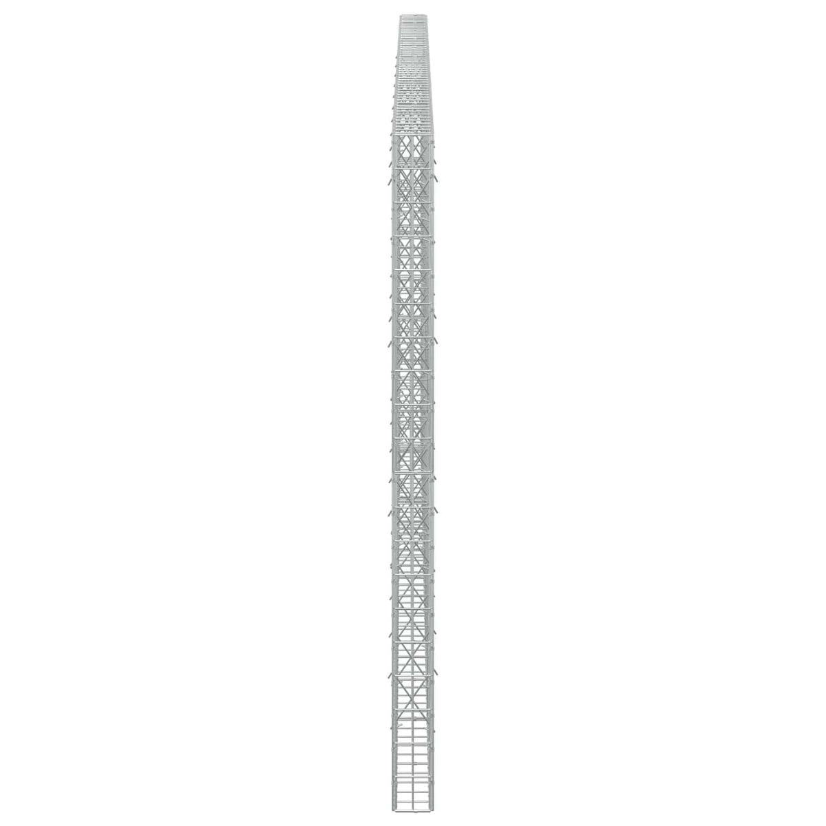 Γκαμπιόν με σύρμα 3,5 mm και πλέγμα 5x10 cm 550x10x200 εκ