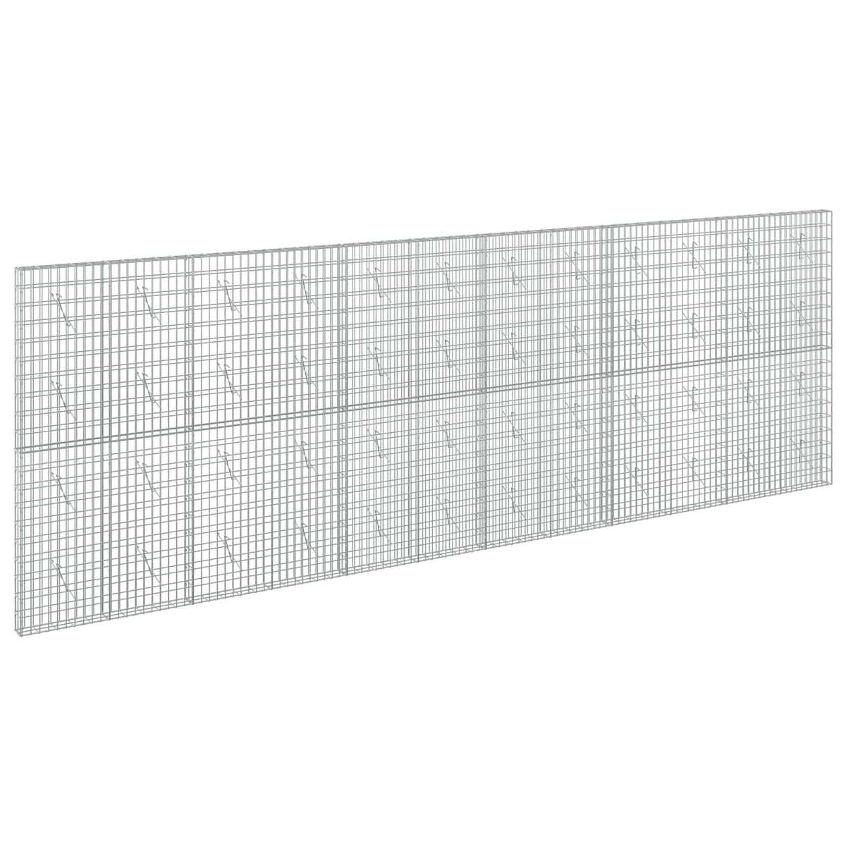 Γκαμπιόν με σύρμα 3,5 mm και πλέγμα 5x10 cm 600x10x200 εκ - Pakobazaar