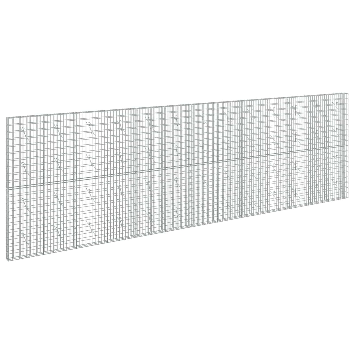 Γκαμπιόν με σύρμα 3,5 mm και πλέγμα 5x10 cm 650x10x200 εκ - Pakobazaar