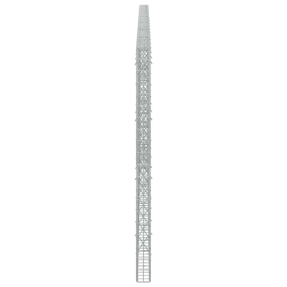 Γκαμπιόν με σύρμα 3,5 mm και πλέγμα 5x10 cm 650x10x200 εκ - Pakobazaar