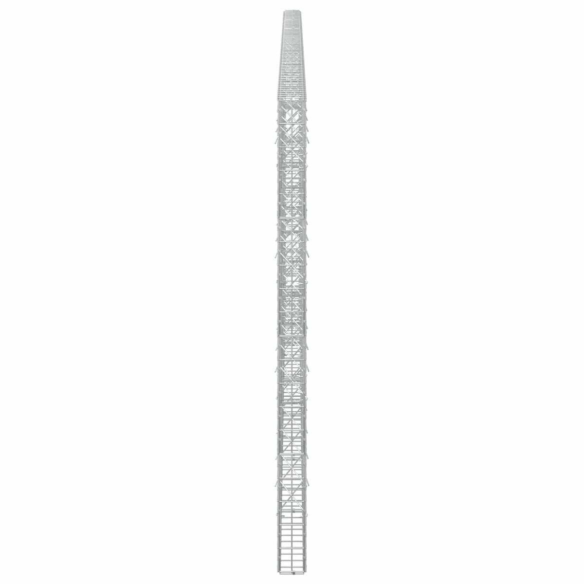 Γκαμπιόν με σύρμα 3,5 mm και πλέγμα 5x10 cm 700x10x200 εκ