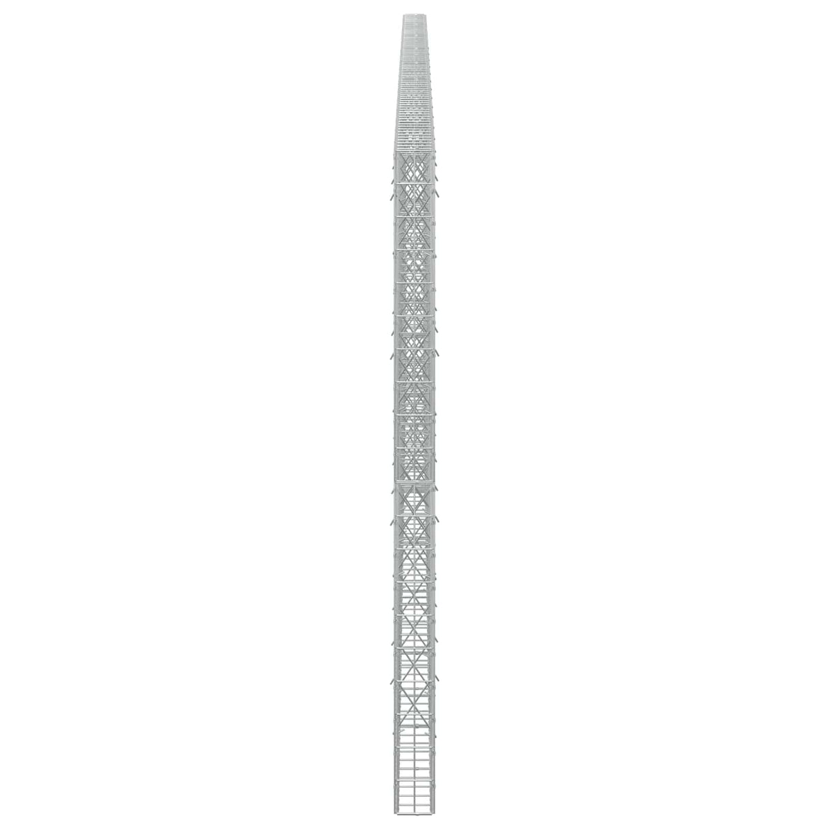 Γκαμπιόν με σύρμα 3,5 mm και πλέγμα 5x10 cm 800x10x200 εκ - Pakobazaar