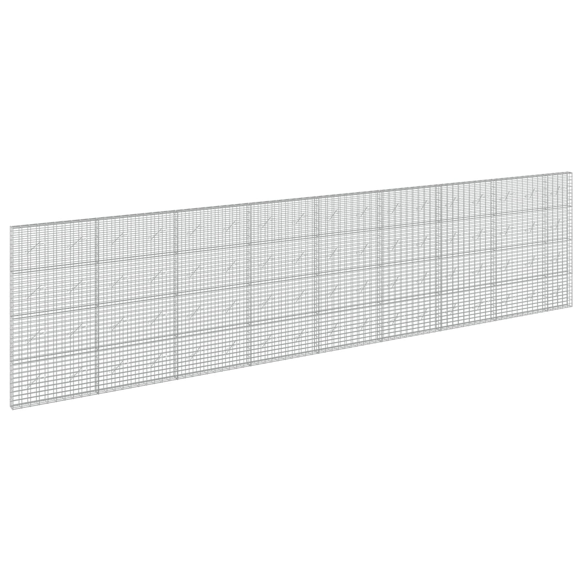 Γκαμπιόν με σύρμα 3,5 mm και πλέγμα 5x10 cm 850x10x200 εκ